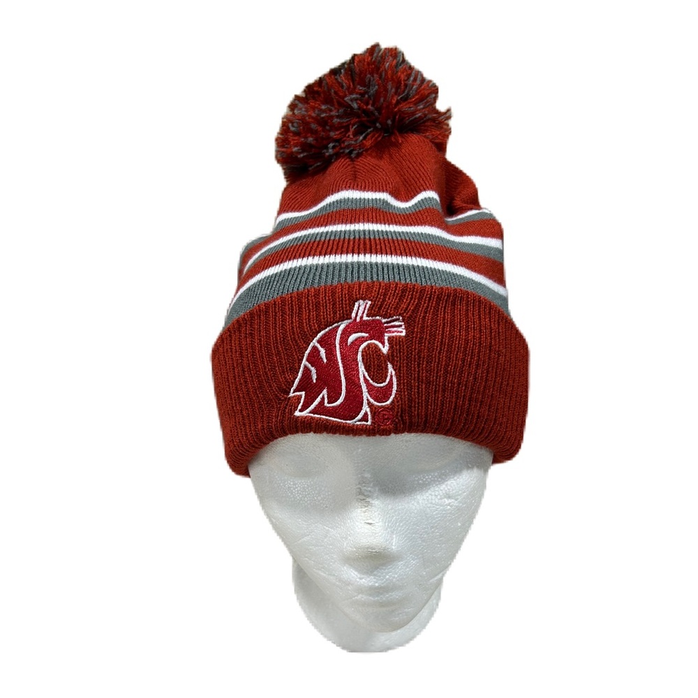 Washington State Cougars Beanie Hat Cap Adult OSFM NCAA Adult BECU